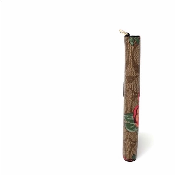 COACH SIGNATURE CANVAS IPHONE FOLIO CASE, Xs MAX - Picture 3 of 7